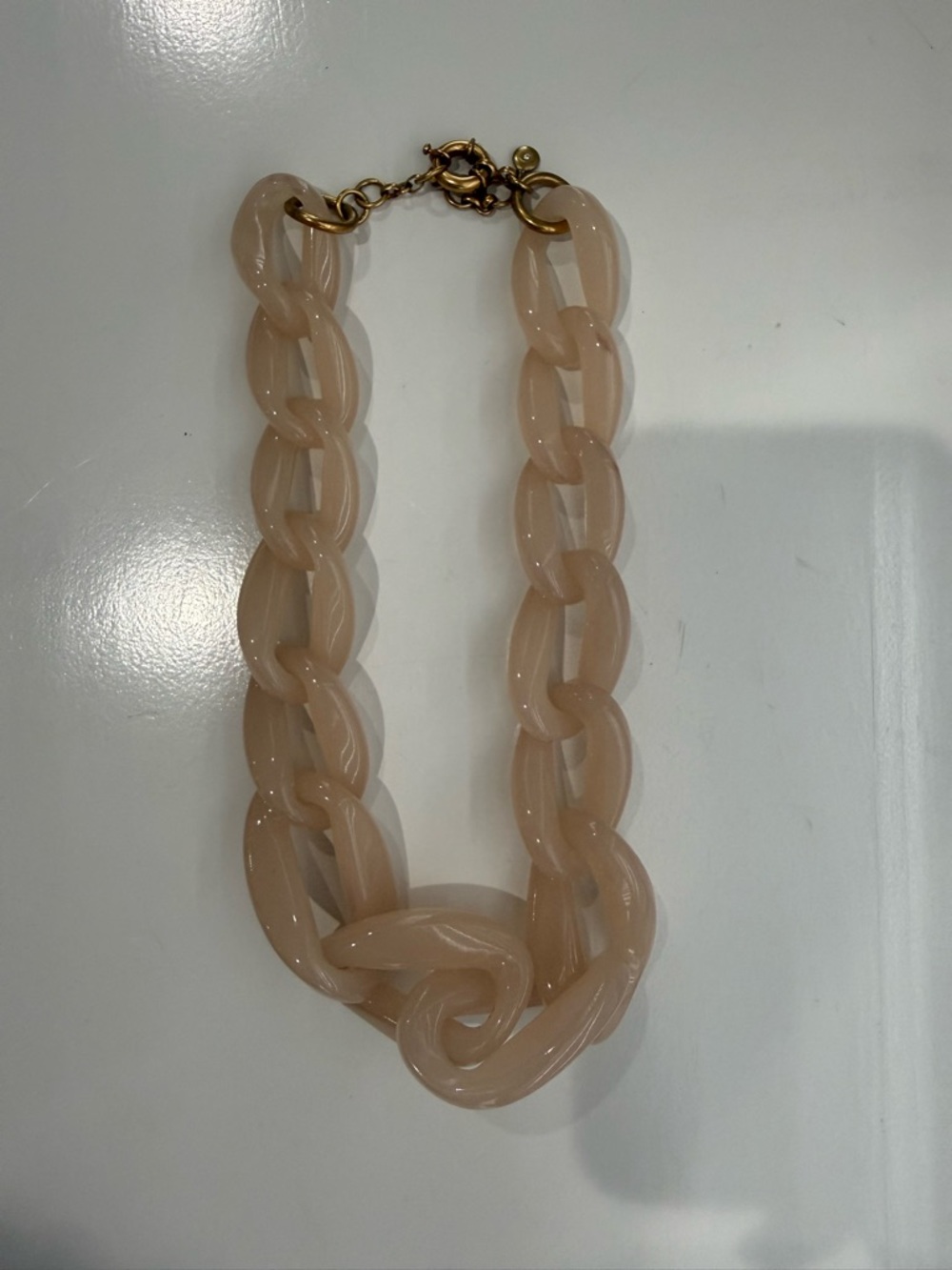 Jcrew chunky blush necklace
